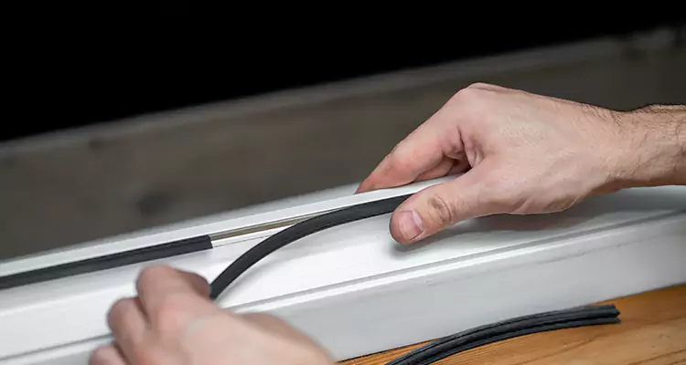 Garage Door Bottom Seal Repair in Valrico, FL