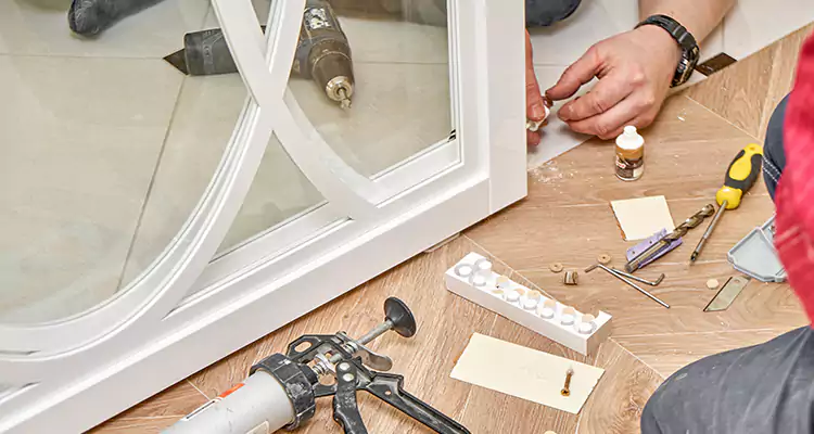 Interior Patio Door Casing Repair in Valrico, FL