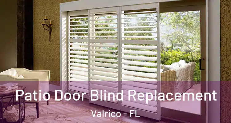 Patio Door Blind Replacement Valrico - FL