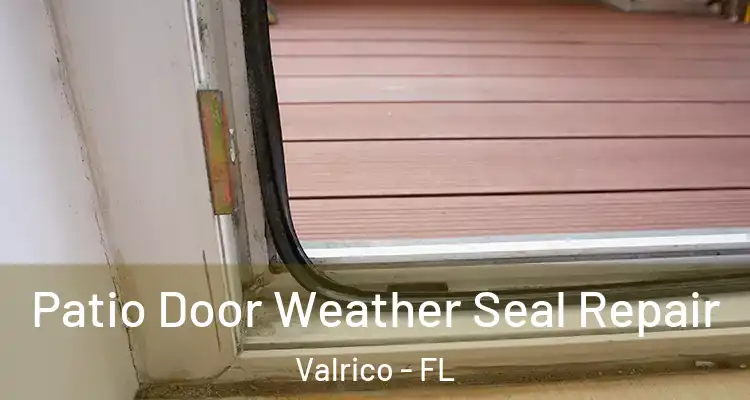 Patio Door Weather Seal Repair Valrico - FL